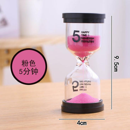 Children's brushing hourglass timer creative ornaments