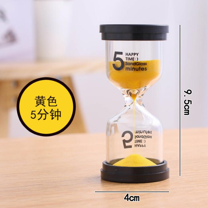 Children's brushing hourglass timer creative ornaments