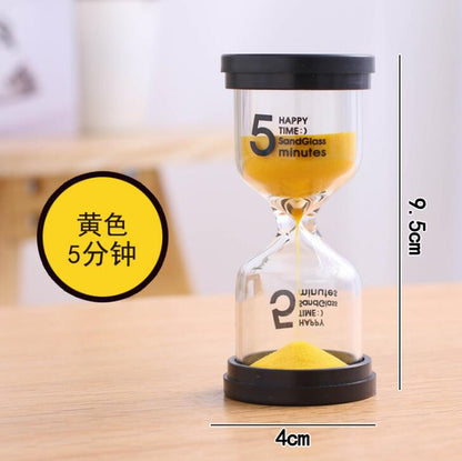 Children's brushing hourglass timer creative ornaments
