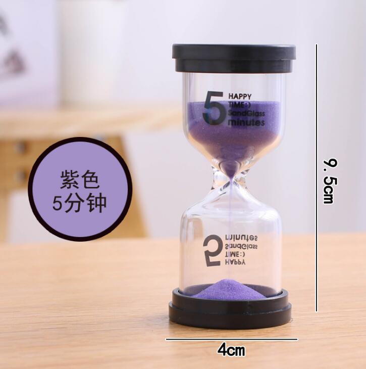 Children's brushing hourglass timer creative ornaments
